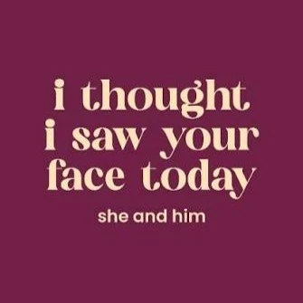 کاور آهنگ I thought I saw your face today