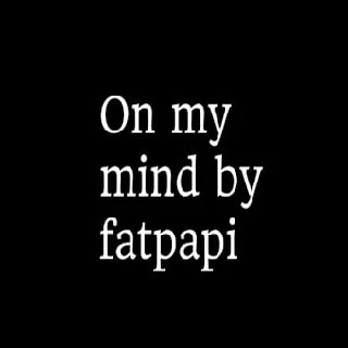 کاور آهنگ on my mind