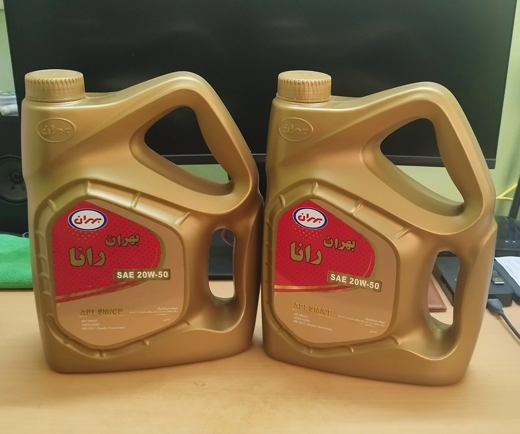 روغن موتور 20w50 بهران رانا اورجینال کیفیت عالی قیمت عالی 1