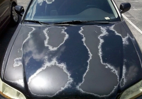 آفتاب سوختگی خودرو